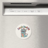 Pastel Book Buddy Lezende Draak Magneet (Insitu (Vaatwasser))
