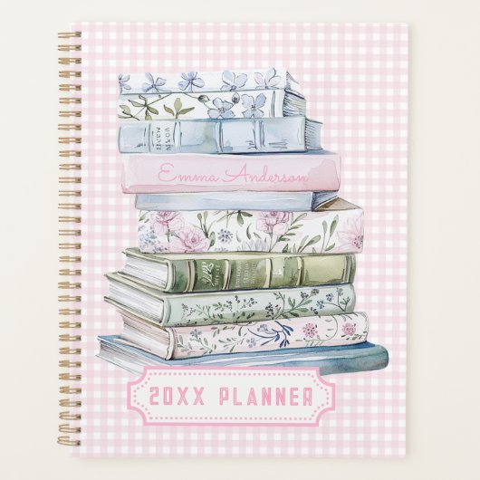 Pastel Books | Literature Subject Planner (Voorkant)