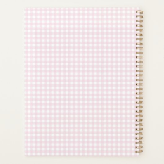 Pastel Books | Literature Subject Planner (Achterkant)