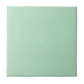 Pastel Bord Groen Effen Kleur | Klassiek | Elegant Tegeltje (Voorkant)
