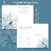 Pastel Botanical-RSVP-Wedding- Briefkaart