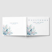 Pastel Botanical Wedding Gastenboek (Volledig)