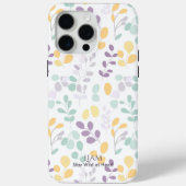 Pastel Botanisch - Minimalistische Natuur-Inspirat Case-Mate iPhone Case (Achterkant)