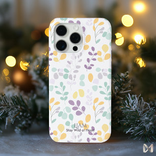 Pastel Botanisch - Minimalistische Natuur-Inspirat iPhone 15 Pro Max Case
