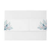 pastel-botanisch uitnodigingen wikkel (Achterkant Voorbeeld)