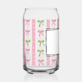 Pastel Bow Blikvorm Glas (Voorkant)