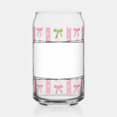 Pastel Bow Blikvorm Glas (Links)