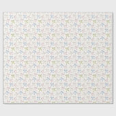 Pastel Bows Coquette Inpakpapier (Vlak)