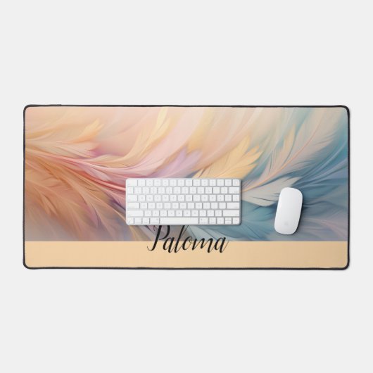 Pastel Breeze: Veer wervelen Bureaumat (Keyboard & Muis)