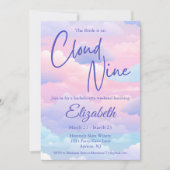 Pastel Bride is op Cloud Bachelorette Weekend Kaart (Voorkant)