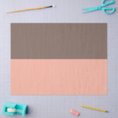 Pastel Brown en Bleek Red Tissuepapier (Craft)