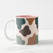 Pastel Brown Modern Wallpaper Coffee Mok (Links)