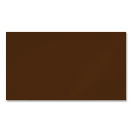 Pastel Brown,Pine Cone,Puce Magnetisch Visitekaartje (Voorkant)