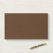 Pastel Brown,Pine Cone,Puce Post-it® Notes (Op bureau)