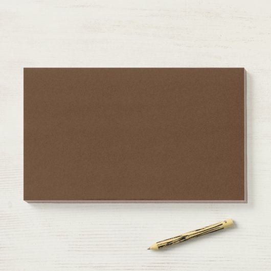 Pastel Brown,Pine Cone,Puce Post-it® Notes (Op bureau)