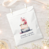 Pastel bruidstaart gunst tassen bedankzakje (Geknipt)