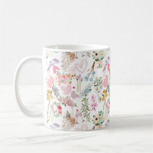 Pastel Bruiloft ornamenten patroon 02 Koffiemok