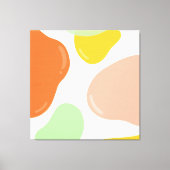 Pastel Bubbles Canvas Afdruk (Voorkant)