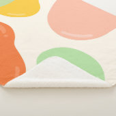 Pastel Bubbles Sherpa Deken (3/4)