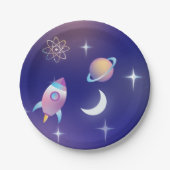 Pastel Buitenruimte Papieren Bordje (Voorkant)