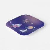 Pastel Buitenruimte Papieren Bordje (Gebogen)