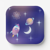 Pastel Buitenruimte Papieren Bordje (Voorkant)