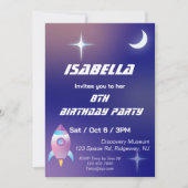 Pastel buitenruimte verjaardag kaart (Voorkant)