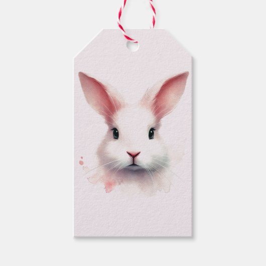 Pastel Bunny Bliss - Paascadeau Labels Cadeaulabel (Voorkant)