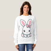 Pastel Bunny Charm Trui (Voorkant volledig)