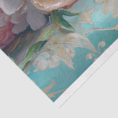 Pastel Bunny & Peony Paasvakantie Decoupage Tissuepapier (Detail)