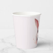 Pastel Bunny Vibes: Paper Cup Edition Papieren Bekers (Rechts)