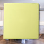 Pastel Buttercup Effen kleur | Klassiek | Elegant Tegeltje<br><div class="desc">Pastel Buttercup Effen kleur | Klassiek | Elegant | Trendy | Stijlvol | Cadeau</div>