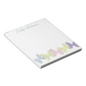 Pastel Butterflies 5,5-inch x 6-inch laptop - 40 p Notitieblok (Schuin)