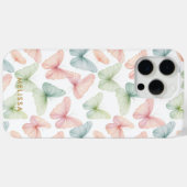 Pastel Butterfly Case-Mate iPhone Case (Achterkant (horizontaal))