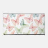 Pastel Butterfly Desk Mat (Voorkant)