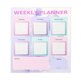 Pastel Butterfly Dreams: Weekly Planner voor Organ Notitieblok