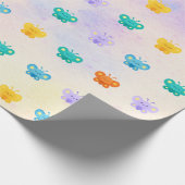 Pastel Butterfly Gift Wrap – Kawaii Wrapping Paper Cadeaupapier (Hoek)