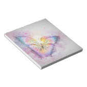 Pastel Butterfly Notitieblok (Schuin)