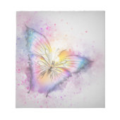 Pastel Butterfly Notitieblok (Voorkant)