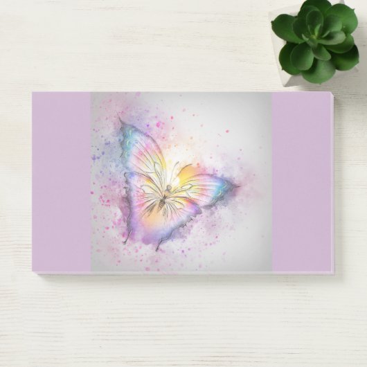 Pastel Butterfly Post-it® Notes (Kantoor)