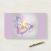 Pastel Butterfly Post-it® Notes (Op bureau)