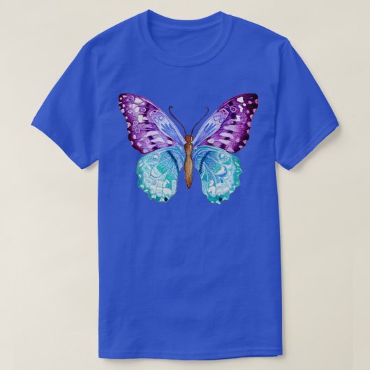 Pastel Butterfly T-shirt (Design voorkant)