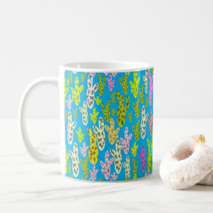 Pastel Cacti-mok Koffiemok