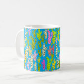 Pastel Cacti-mok Koffiemok (Voorkant links)