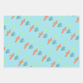 Pastel Cactus inpakpapier Vel (Voorkant 3)