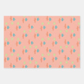 Pastel Cactus inpakpapier Vel (Voorkant)