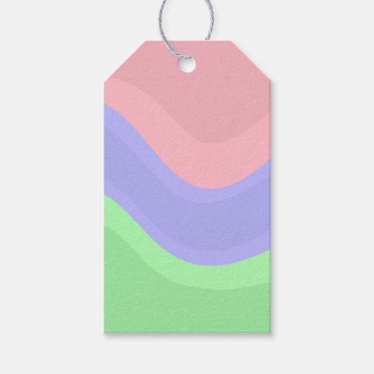 Pastel Cadeaulabel (Voorkant)