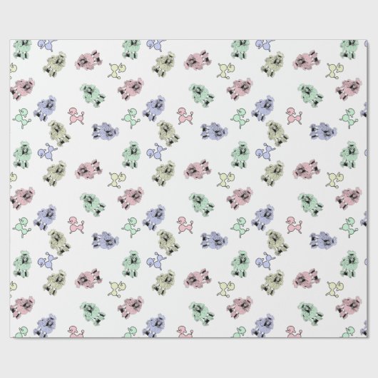 Pastel Cadeaupapier (Vlak)