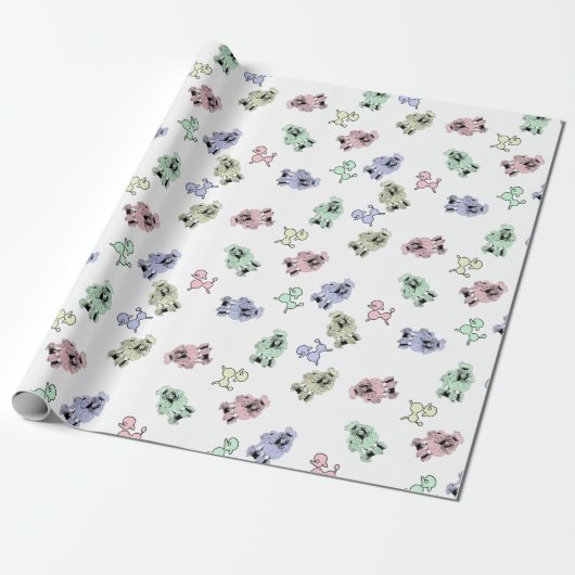 Pastel Cadeaupapier (Uitgerold)
