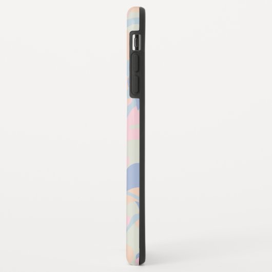 Pastel Camo Pattern Monogramed Case-Mate iPhone Case (Achterkant/links)